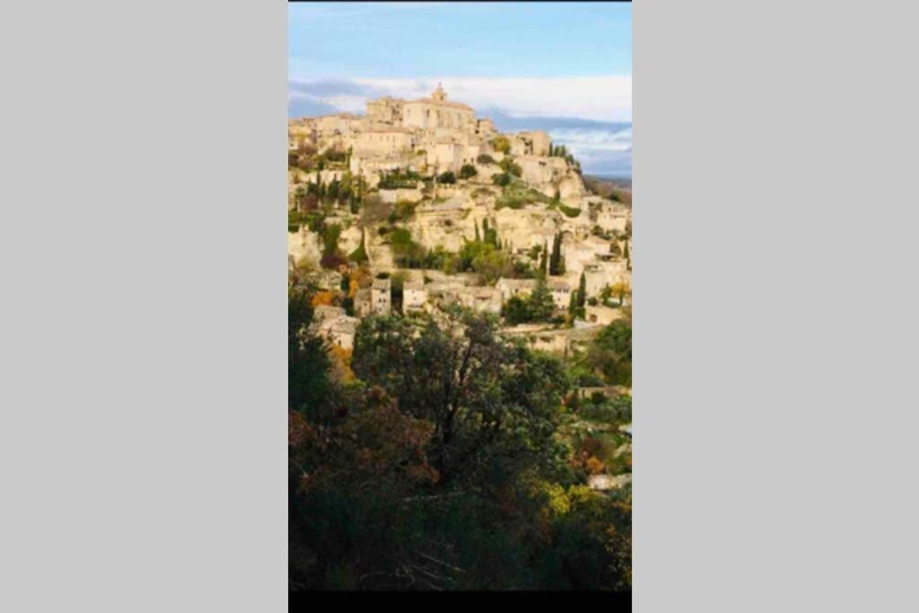 Villa Le Bastidon de L Olivier à Gordes Extérieur photo