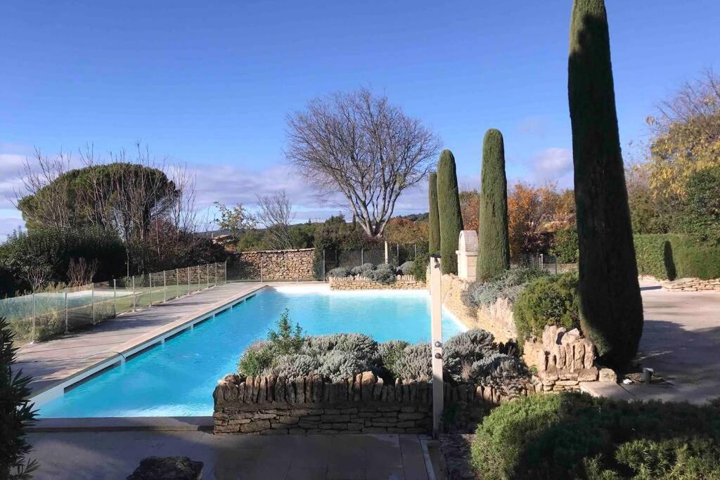 Villa Le Bastidon de L Olivier à Gordes Extérieur photo
